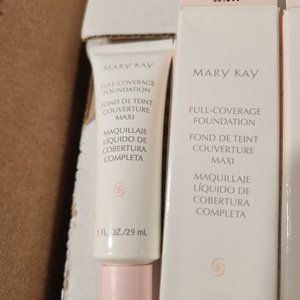 1 Mary Kay Medium Coverage BEIGE 302 Liquid Foundation 1 OZ PINK CAP